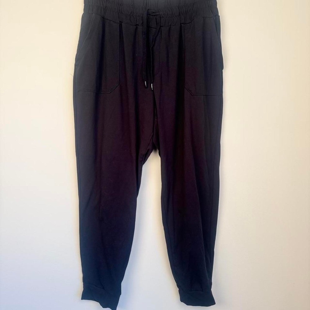 Mondetta Black Joggers with Drawstring Waist